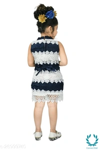 Linotex Girls Party Festival Dress - 2-3 Years, Black/ White